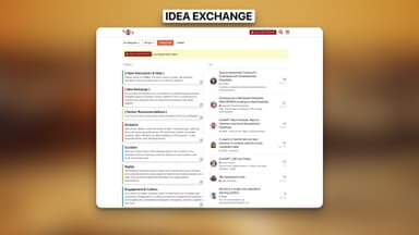 IDEA EXCHANGE